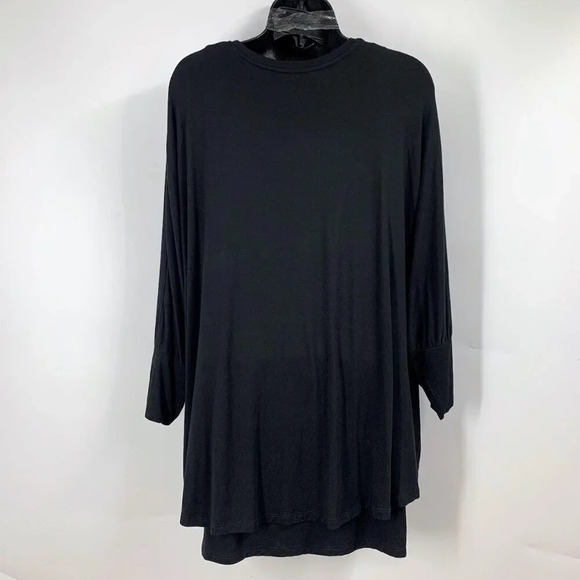 Soft Surroundings Women's Indeevar Multi Tier Long Sleeve Relaxed‎ Tunic Size M - Picture 2 of 13